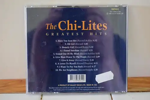 The Chi-Lites  Greatest Hits 