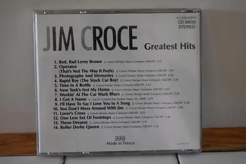 Jim Croce ‎– Greatest Hits