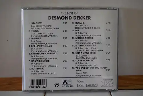 Desmond Dekker ‎– The Best Of