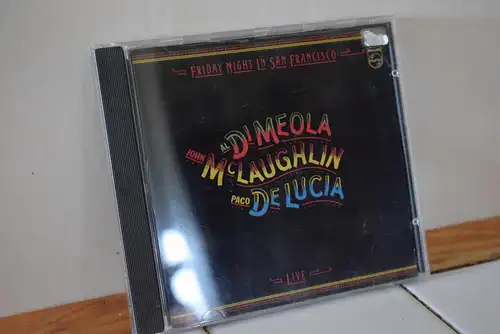 Al Di Meola, John McLaughlin, Paco De Lucía ‎– Friday Night In San Francisco