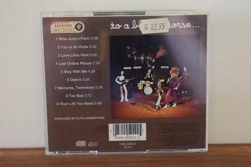 Faces ‎– A Nod Is As Good As A Wink...To A Blind Horse