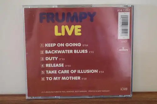 Frumpy ‎– Live