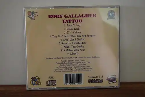 Rory Gallagher ‎– Tattoo