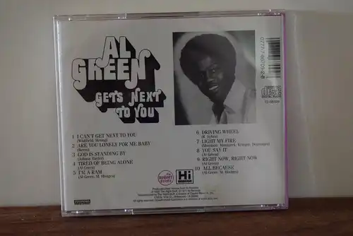 Al Green ‎– Gets Next To You