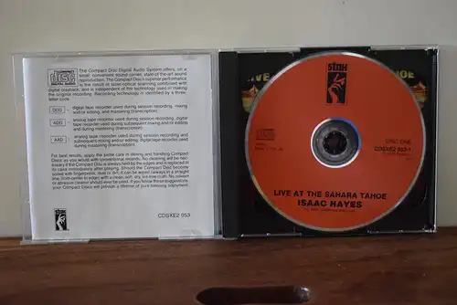 Isaac Hayes ‎– Live At The Sahara Tahoe