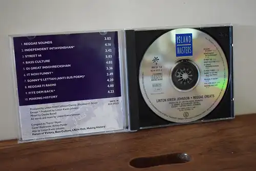 Linton Kwesi Johnson ‎– Reggae Greats