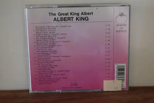 Albert King ‎– The Great Albert King