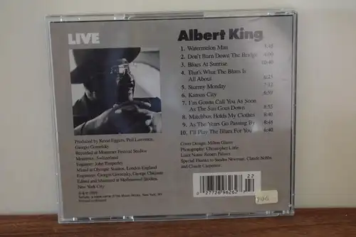 Albert King ‎– Albert Live