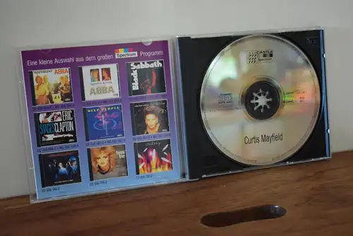 Curtis Mayfield ‎– Live In Concert