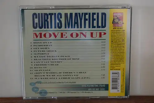Curtis Mayfield ‎– Move On Up
