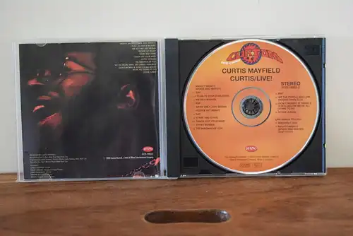 Curtis Mayfield ‎– Curtis / Live!