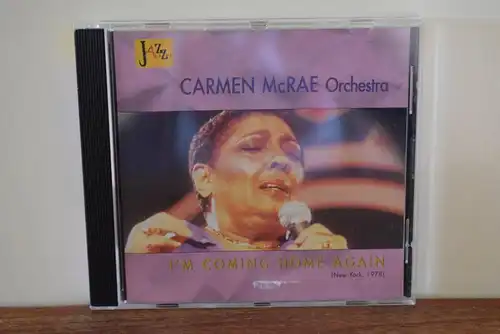 Carmen McRae Orchestra ‎– I'm Coming Home Again (New York, 1978)