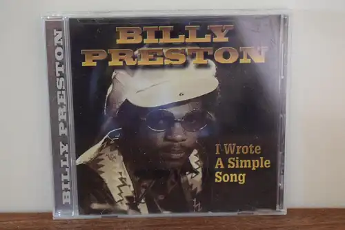 Billy Preston ‎– I Wrote A Simple Song