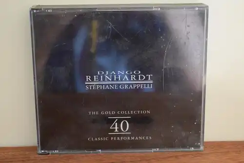 Django Reinhardt With Stephane Grappelli ‎– The Gold Collection