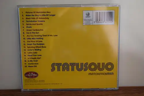 Status Quo ‎– Matchstickmen: The Psychedelic Years
