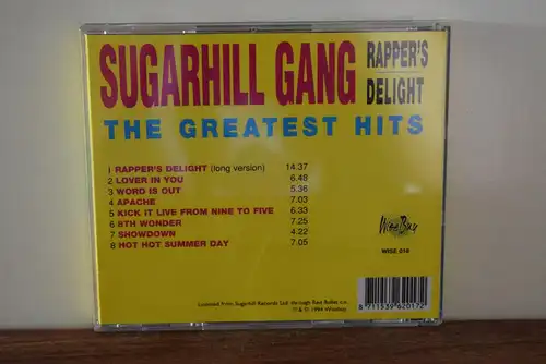Sugarhill Gang ‎– Rapper's Delight - The Greatest Hits
