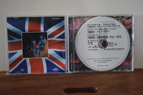 Sweet ‎– Live At The Rainbow 1973 (The Complete Concert)
