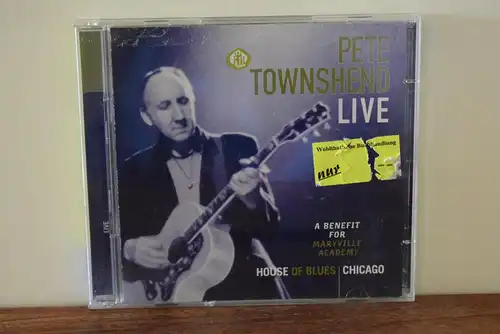 Pete Townshend ‎– Live - A Benefit For Maryville Academy