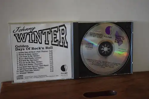 Johnny Winter ‎– Golden Days Of Rock'n Roll