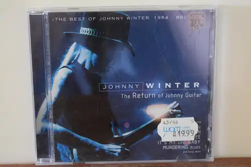 Johnny Winter ‎– The Return Of Johnny Guitar (The Best Of Johnny Winter 1984 - 86)