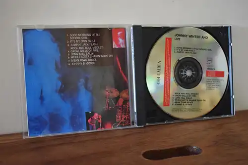 Johnny Winter And ‎– Live Johnny Winter And