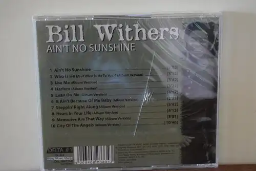 Bill Withers ‎– Ain't No Sunshine