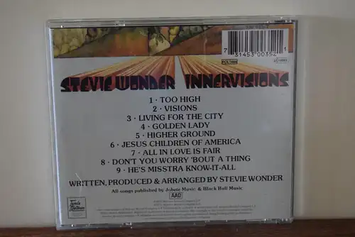 Stevie Wonder ‎– Innervisions