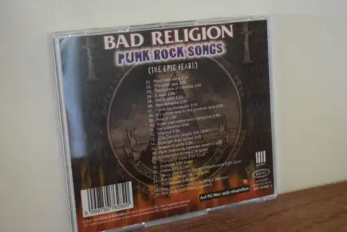 Bad Religion ‎– Punk Rock Songs (The Epic Years)
