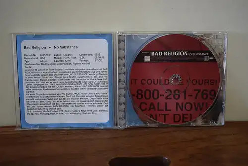 Bad Religion ‎– No Substance
