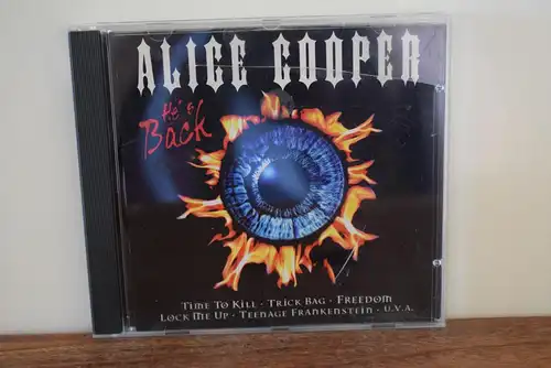 Alice Cooper  ‎– He's Back