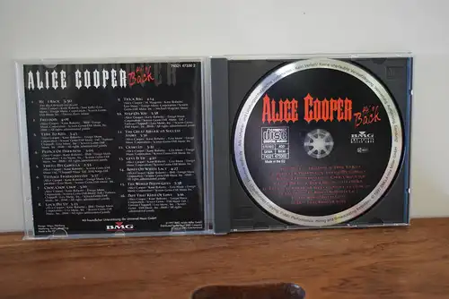Alice Cooper  ‎– He's Back