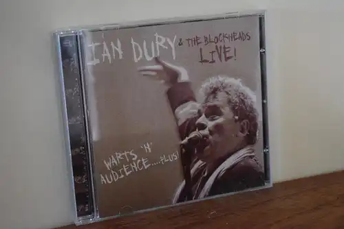 Ian Dury & The Blockheads ‎– Live! Warts 'N' Audience....Plus!