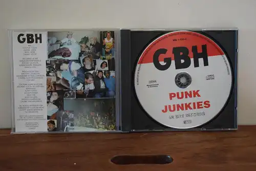 GBH ‎– Punk Junkies
