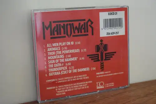 Manowar ‎– Sign Of The Hammer