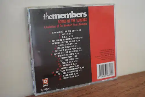 The Members ‎– Sound Of The Suburbs - A Collection Of The Members Finest Moments