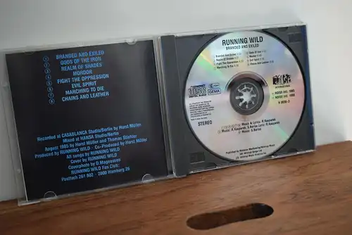 Running Wild ‎– Branded And Exiled