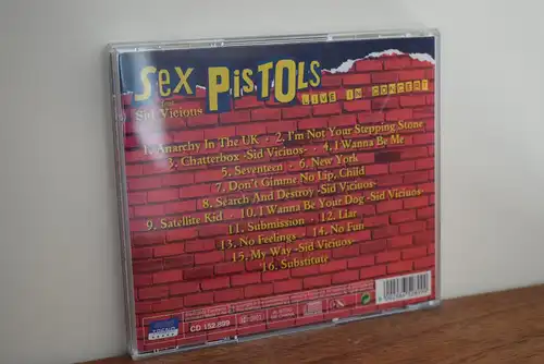 Sex Pistols Feat. Sid Vicious ‎– Live In Concert