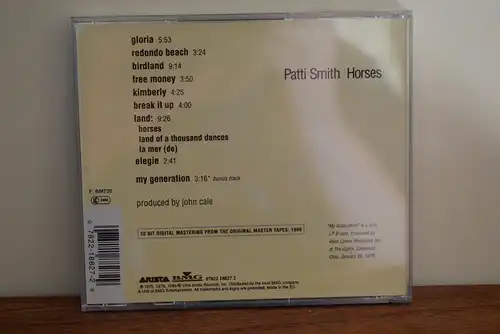 Patti Smith ‎– Horses