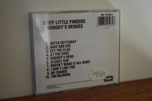 Stiff Little Fingers ‎– Nobody's Heroes