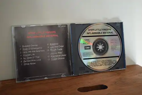 Stiff Little Fingers ‎– Inflammable Material