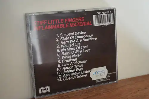 Stiff Little Fingers ‎– Inflammable Material