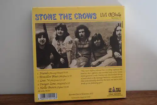 Stone The Crows ‎– Live Crows Montreux '72
