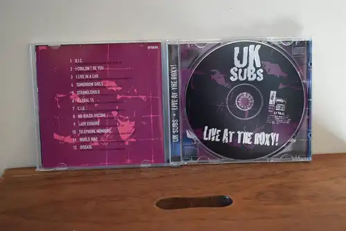 UK Subs ‎– Live At The Roxy!
