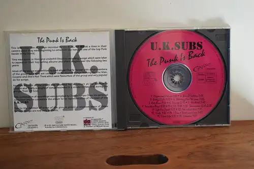 U.K. Subs ‎– The Punk Is Back