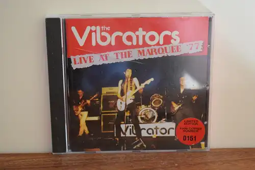 The Vibrators ‎– Live At The Marquee '77