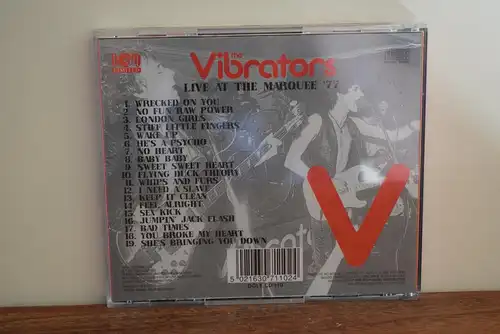 The Vibrators ‎– Live At The Marquee '77