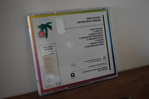 Linton Kwesi Johnson ‎– Bass Culture