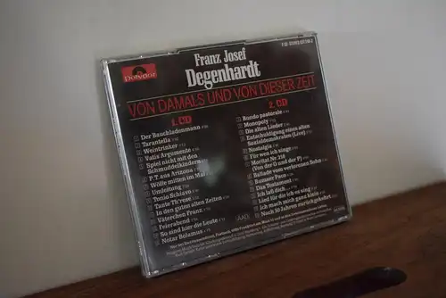 Franz Josef Degenhardt ‎– Von Damals Und Von Dieser Zeit
