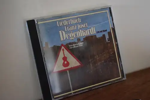 Franz Josef Degenhardt ‎– Liederbuch Franz Josef Degenhardt - Von Damals Und Von Dieser Zeit