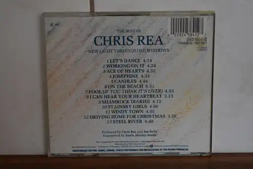 Chris Rea ‎– New Light Through Old Windows (The Best Of Chris Rea)